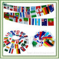 Decorative Printed Polyester string flags